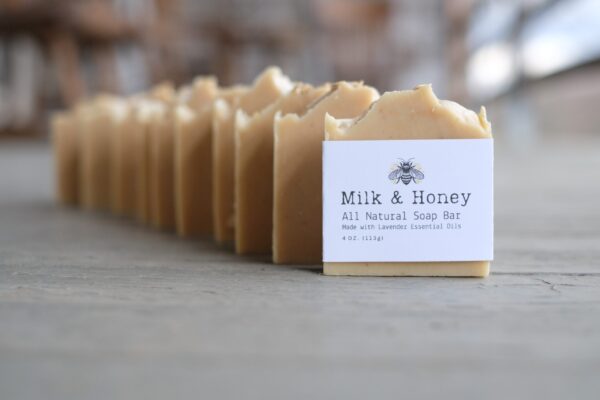 Milk & Honey Soap Bar - Image 4