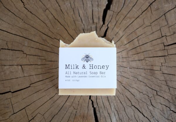Milk & Honey Soap Bar - Image 2