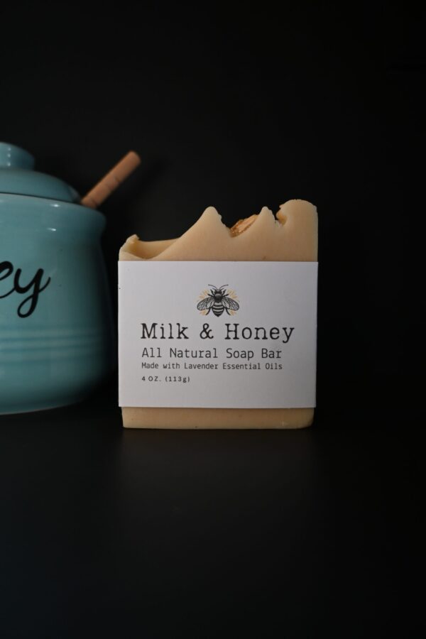 Milk & Honey Soap Bar - Image 5
