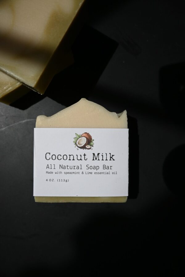 Coconut Milk Soap Bar - Image 4
