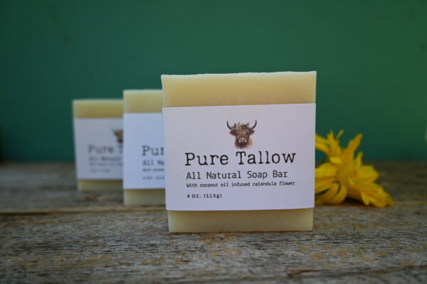 Pure Tallow Soap Bar - Image 4