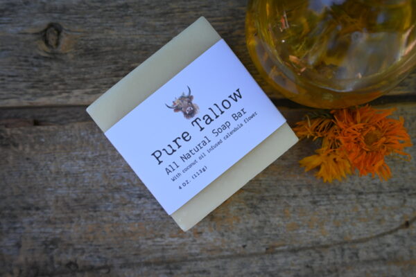 Pure Tallow Soap Bar - Image 3
